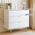 Artiss 3 Chest of Drawers Lowboy Cabinet White
