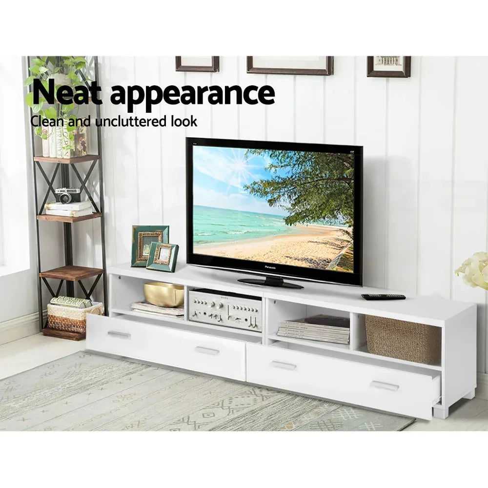 Artiss 3-in-1 Entertainment Unit TV Stand Storage Cabinet 180cm White