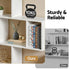 Artiss Floating Wall Shelf Bookshelf 3-Tier Display Storage Organiser White