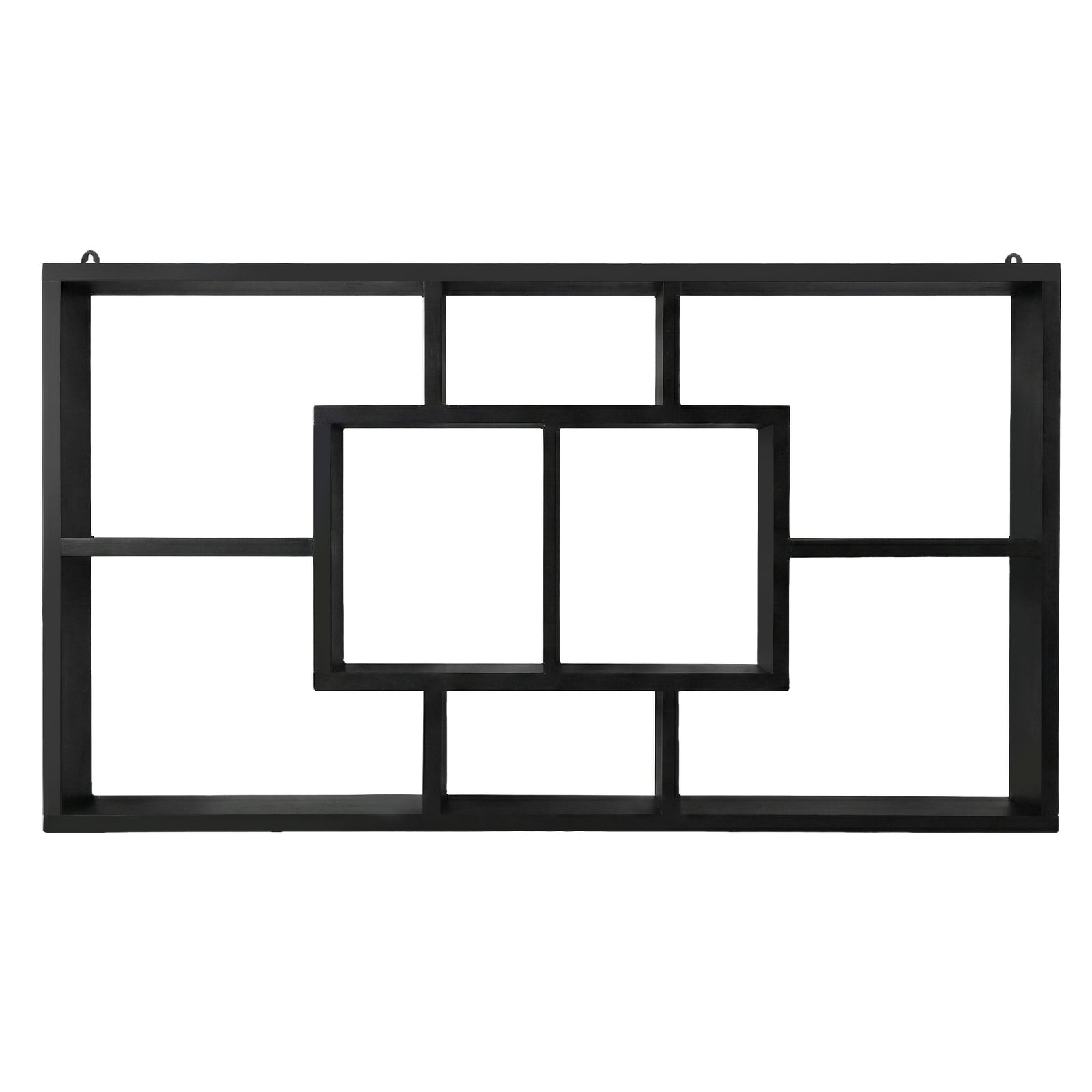 Floating Wall Shelves Bookshelf Black