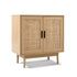 Artiss Rattan Buffet Sideboard 2 Doors - BRIONY Oak