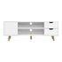 Artiss TV Cabinet Entertainment Unit 120cm White Larin