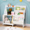 3-Tier Kids Bookshelf Bookcase Children Toy Storage Organizer Rack Display Shelf