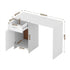Artiss Office Computer Desk with Drawer Storage Cabinet 100cm White Study Table