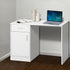 Artiss Office Computer Desk with Drawer Storage Cabinet 100cm White Study Table