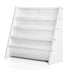 4 Tiers Kids Bookshelf Magazine Shelf Children Bookcase Rack Organiser