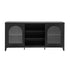 Artiss Buffet Sideboard Shelves Double Doors - Black