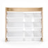 Keezi Kids Toy Box 9 Bins Bookshelf Organiser Display Shelf Storage Rack Wooden