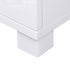 Artiss High Gloss Buffet Sideboard Cabinet 3 Drawer 2 Door Storage Unit White