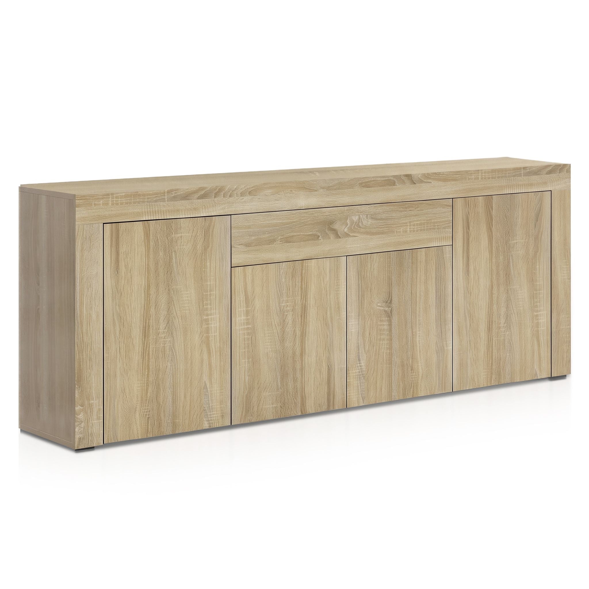 Wood Buffet Sideboard Storage Cabinet Modern Console Table