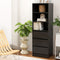 3 Chest of Drawers Tallboy Cabinet Black