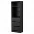 3 Chest of Drawers Tallboy Cabinet Black