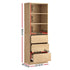 Artiss 2x Chest of 3 Drawers Tallboy Cabinet Pine