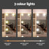 LED Dressing Table – Hollywood Mirror, 5 Drawers, Sliding Storage, Wood