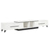 Extendable TV Cabinet Entertainment Unit Stand White