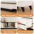 Extendable TV Cabinet Entertainment Unit Stand White