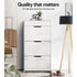 2‑Pack Shoe Cabinets – 3 Flip Drawers + Top Drawer, High Gloss White