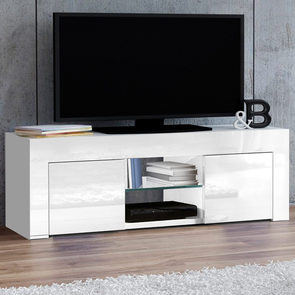 Artiss Entertainment Unit TV Cabinet 130cm White Ivan