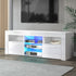 Entertainment Unit TV Cabinet LED 145cm White Angus