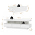 Artiss TV Unit LED 160CM Storage Drawer White