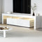Artiss Entertainment Unit TV Cabinet LED 189cm White Elo