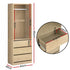 Wardrobe Clothes Closet Storage Organizer Pine