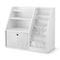 Kids Bookshelf & Storage Organizer – 3‑in‑1 Sling Shelves + Drawer, White