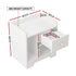 Artiss Bedside Table Drawer Nightstand Side End Table Storage Open Shelf White