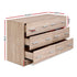 Artiss 6 Chest of Drawers - VEDA Pine