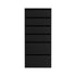 Artiss 6 Chest of Drawers Dresser Tallboy Black