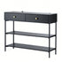 Artiss Console Sofa Table 3-Tier Black