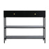 Artiss Console Sofa Table 3-Tier Black