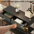 Artiss Console Sofa Table 3-Tier Black
