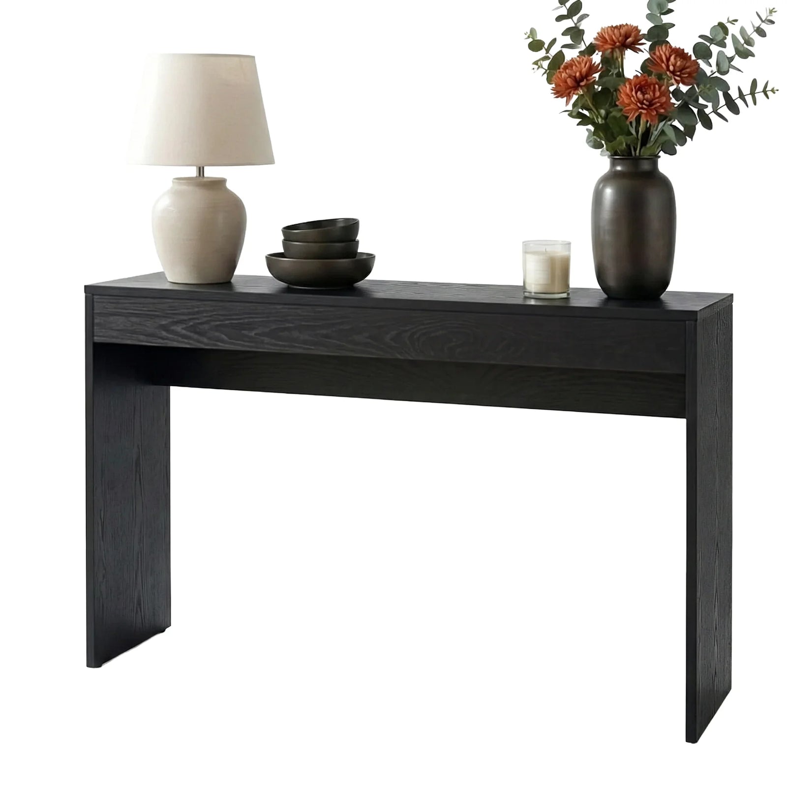 Console Table Hallway Sofa Entryway Entrance 120CM Black