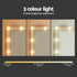 Dressing Table Vanity Set – 12‑LED Makeup Desk with Stool, 7 Drawers Wood