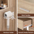 Dressing Table Vanity Desk Set Stool LED Charging Station Wood