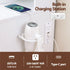 Dressing Table Vanity Desk Set Stool LED Charging Station White