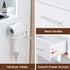 Dressing Table Vanity Desk Set Stool LED Charging Station White