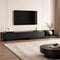 Artiss Extendable TV Stand 200-380cm Entertainment Unit 3 Drawers Walnut Black