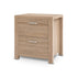 Artiss Bedside Table 2 Drawers - MAXI Pine