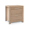 Artiss Bedside Table 2 Drawers - MAXI Pine