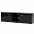 TV Cabinet Entertainment Unit 160cm Black Maxi