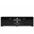 TV Cabinet Entertainment Unit 160cm Black Maxi