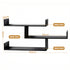 Floating Wall Shelf 3 Tier Black