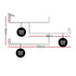 Artiss Floating Wall Shelf 3 Tier White