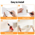 Artiss Set of 2 Floating Shelves Wall Mounted S-Shape Display Ledge, White