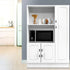 Artiss White Buffet Sideboard Storage Cabinet Kitchen Cupboard Shelves
