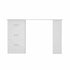 Artiss Computer Desk with Drawers Shelves Storage White Study Work Desk