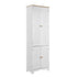 Artiss White Tall Storage Cupboard Pantry Cabinet 6 Shelf MDF Organizer