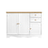 White Sideboard Buffet Cabinet Storage Drawers Kitchen Cupboard